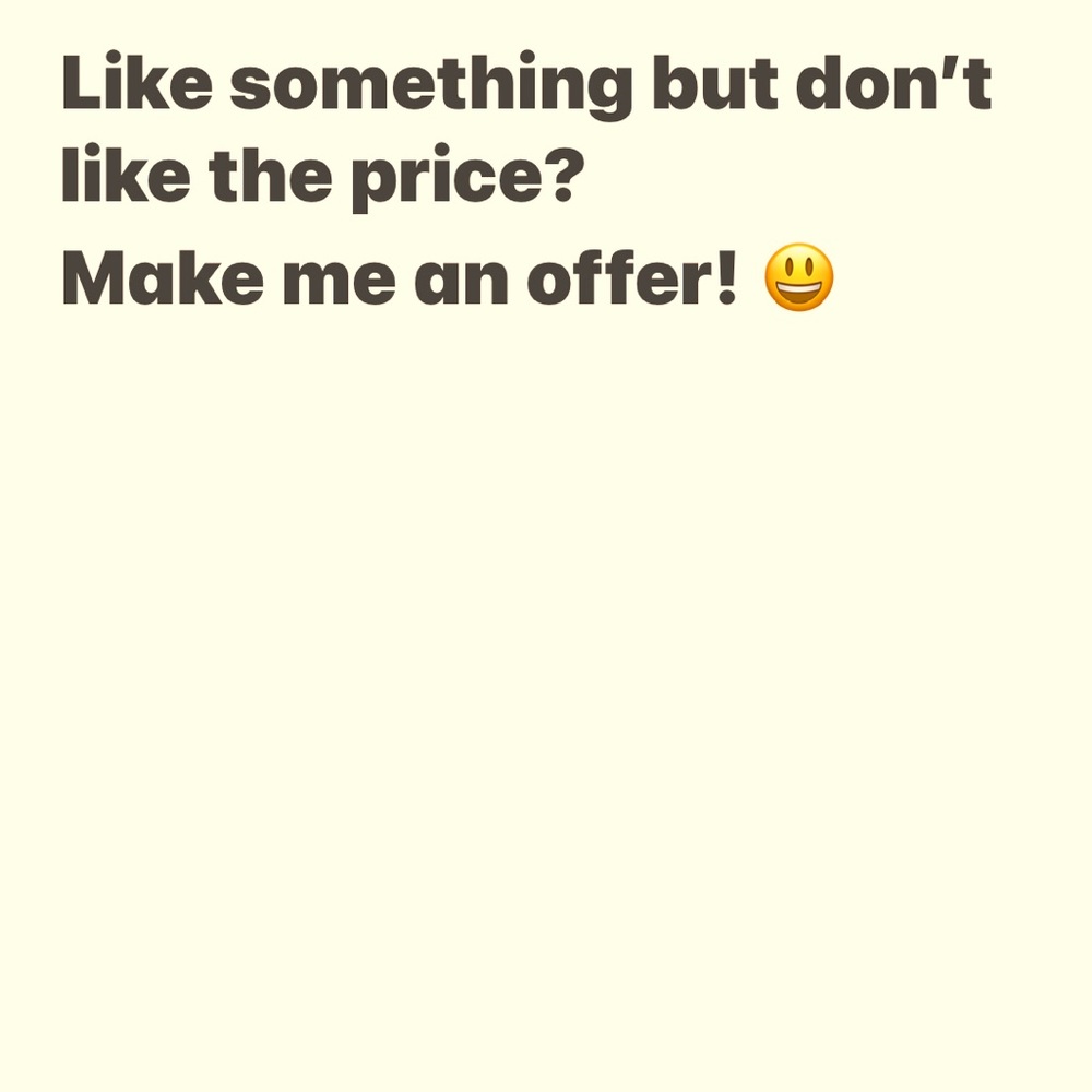 Make me an offer!